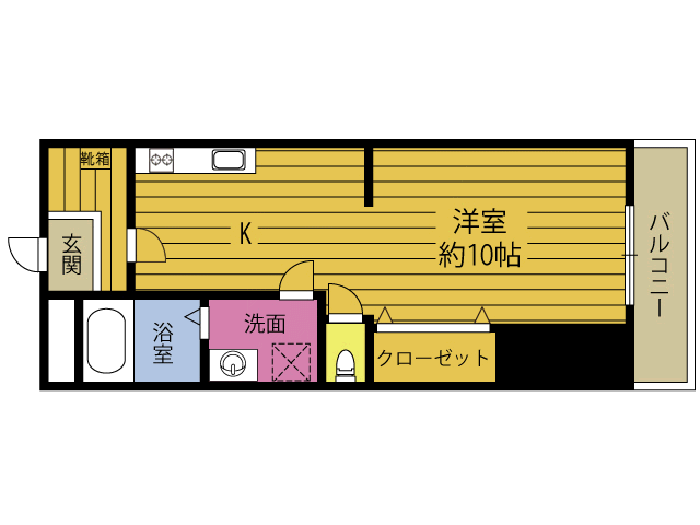 ＴＭＫ高城の間取り