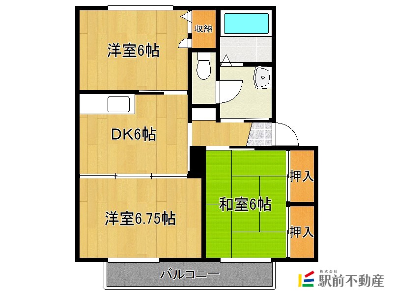 クレスト望　II棟の間取り