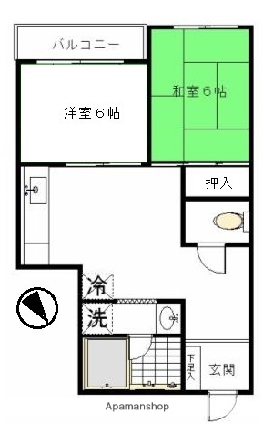 板橋興産ビルの間取り