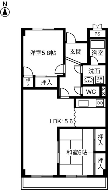 ＮＯＢＬＥ・ＩＮＡＪＩＭＡの間取り