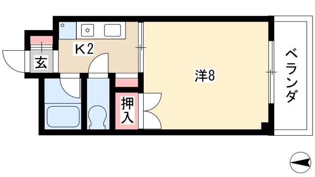 サンハナブサの間取り