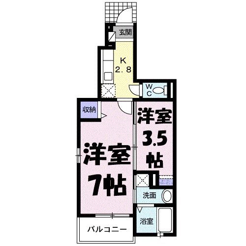 パークビレッジ春日部２の間取り