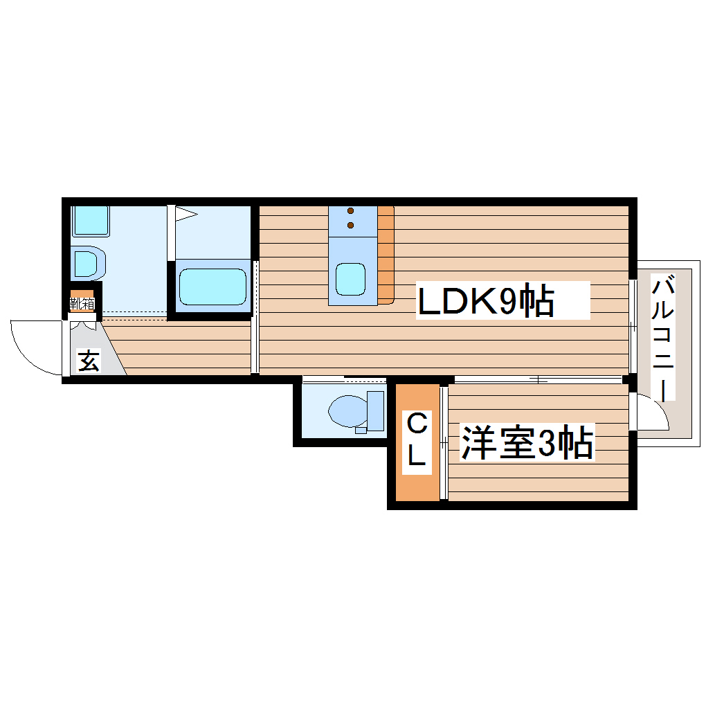 anyre高砂駅東IIの間取り