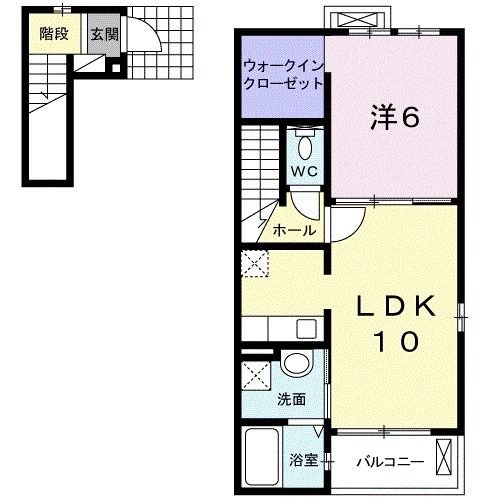 エバーグリーンＭ．Ｋ．Ｔ．Ａの間取り