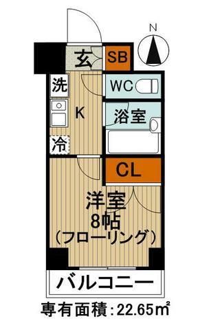 フォレシティ秋葉原の間取り