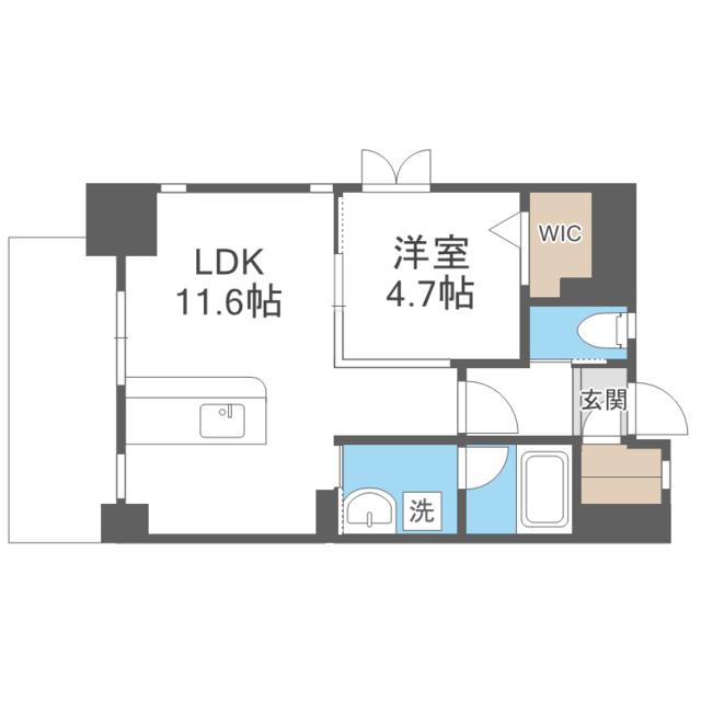 ロイヤルライン周船寺の間取り