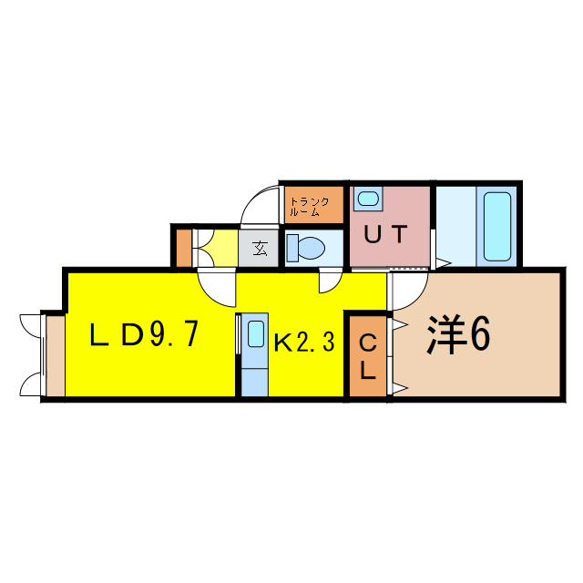 ビバーチェの間取り