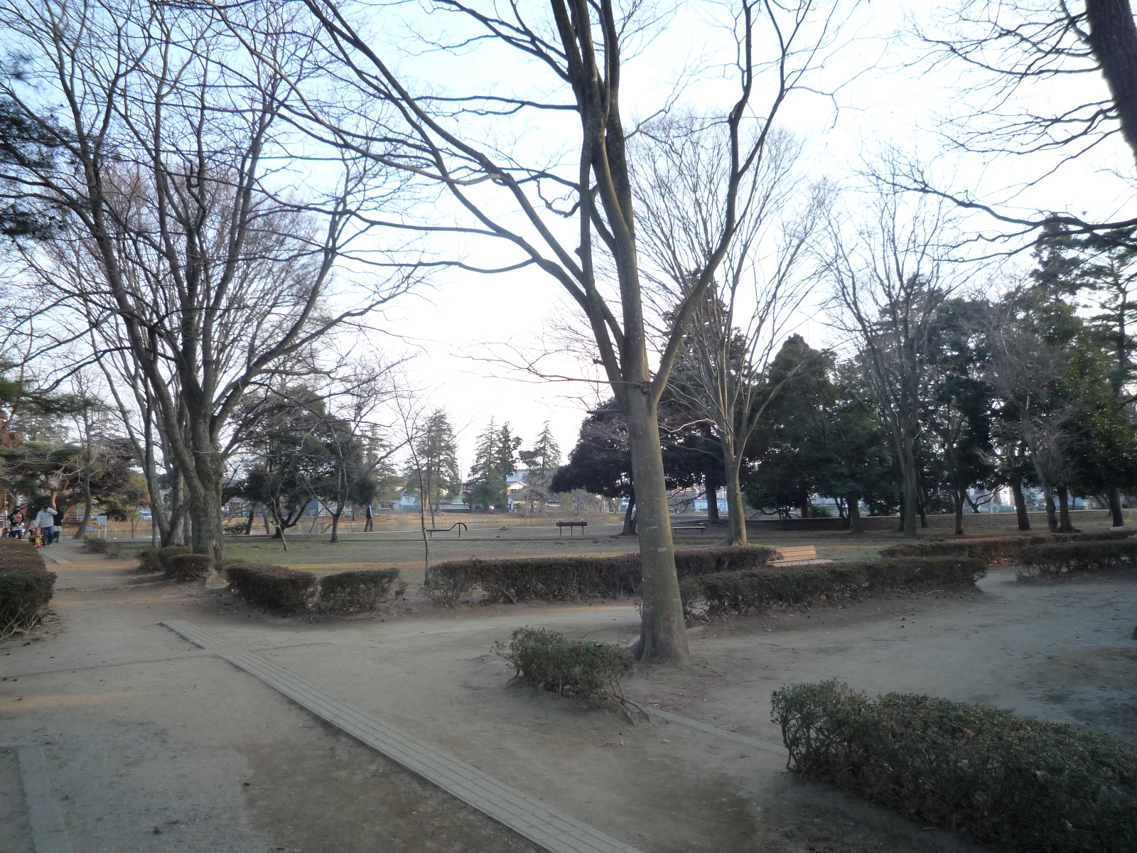 【モアクレストB棟の公園】