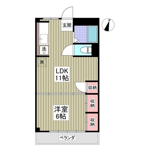 船橋セブンハイツの間取り