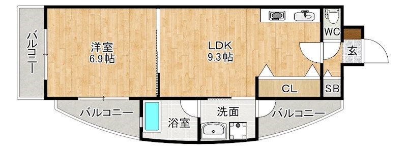 ＬＥＡＤ大手町（リード大手町）の間取り