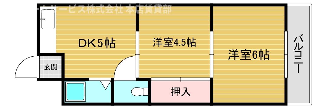 ミキハウス住吉の間取り