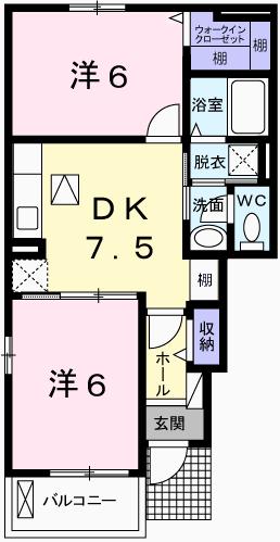 アロッジオアルビコッカの間取り