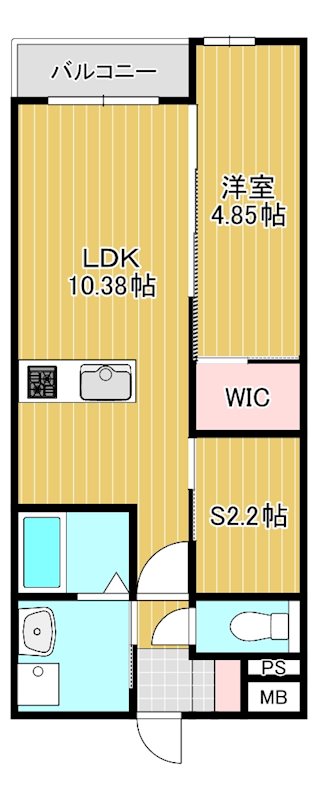 LIFEFIELD小郡IIの間取り