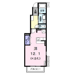 ロイヤル川前　IIの間取り