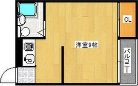 大阪市西成区玉出西のマンションの間取り