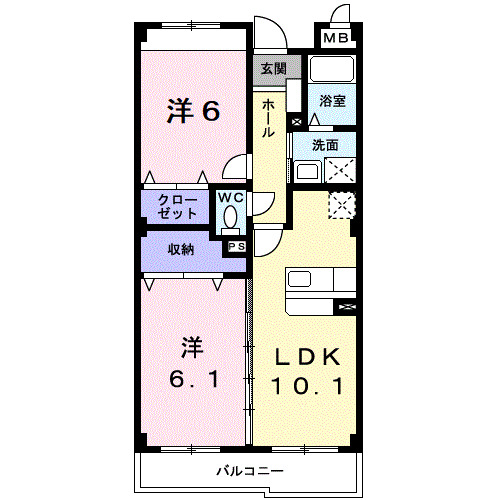 ＳｕｎＳｏｌｅｉｌ２１の間取り