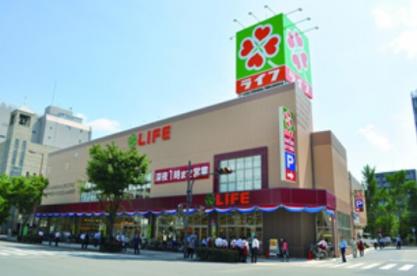 スーパー　ライフ渋谷東店（スーパー）まで816m