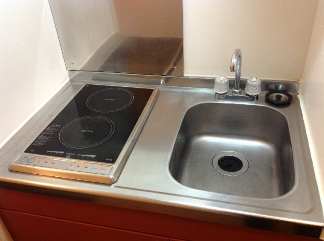 キッチン　電気コンロ　２口