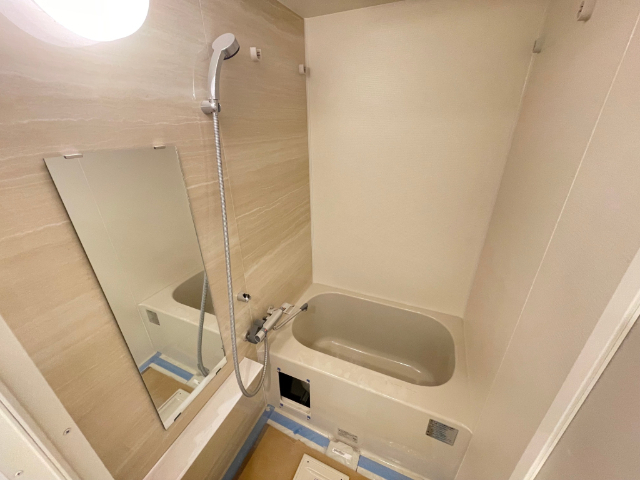 バス・シャワールーム　２０４号室の写真です。