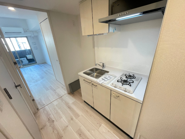 キッチン　２０４号室の写真です。