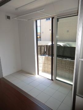 エミールコート西脇　バルコニー　サンルーム