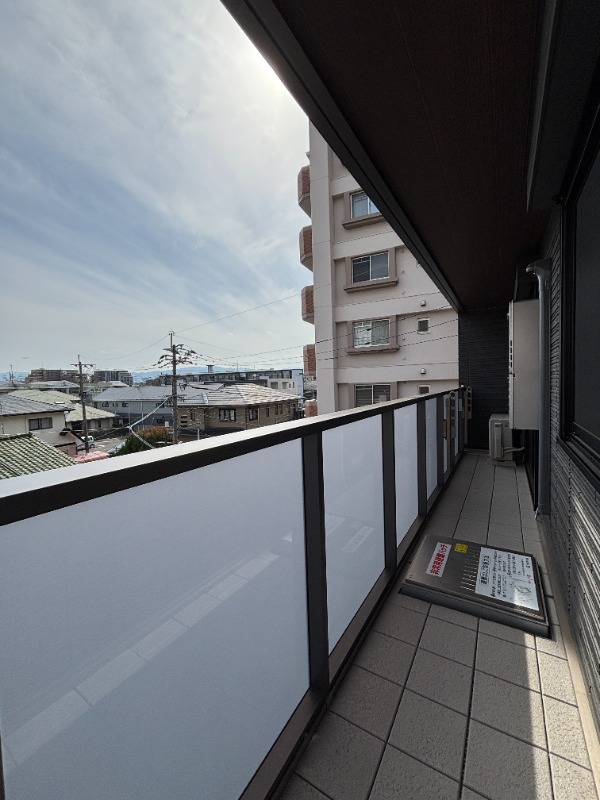 バルコニー　３０３号室　写真