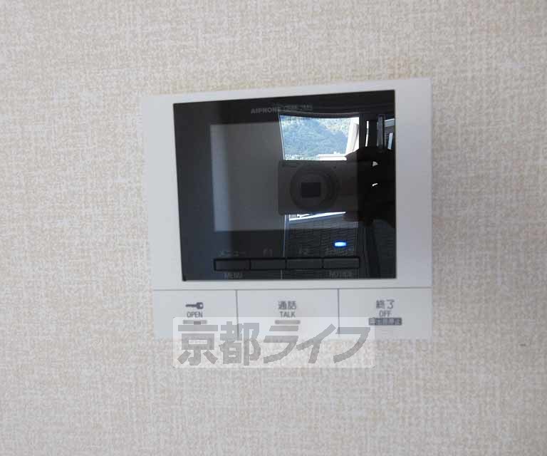 セキュリティ　モニター付きなので安心です