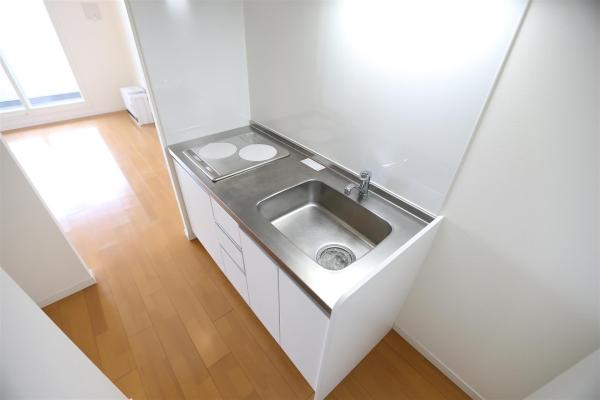 ラフィネタワー札幌南3条のキッチン写真