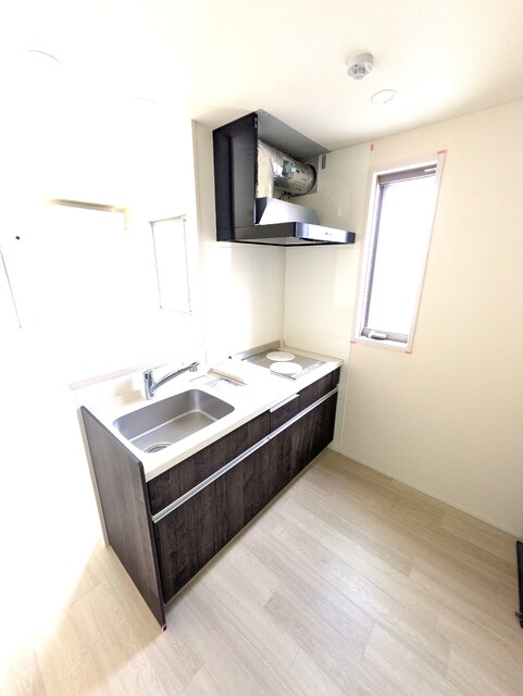 キッチン　建築中です