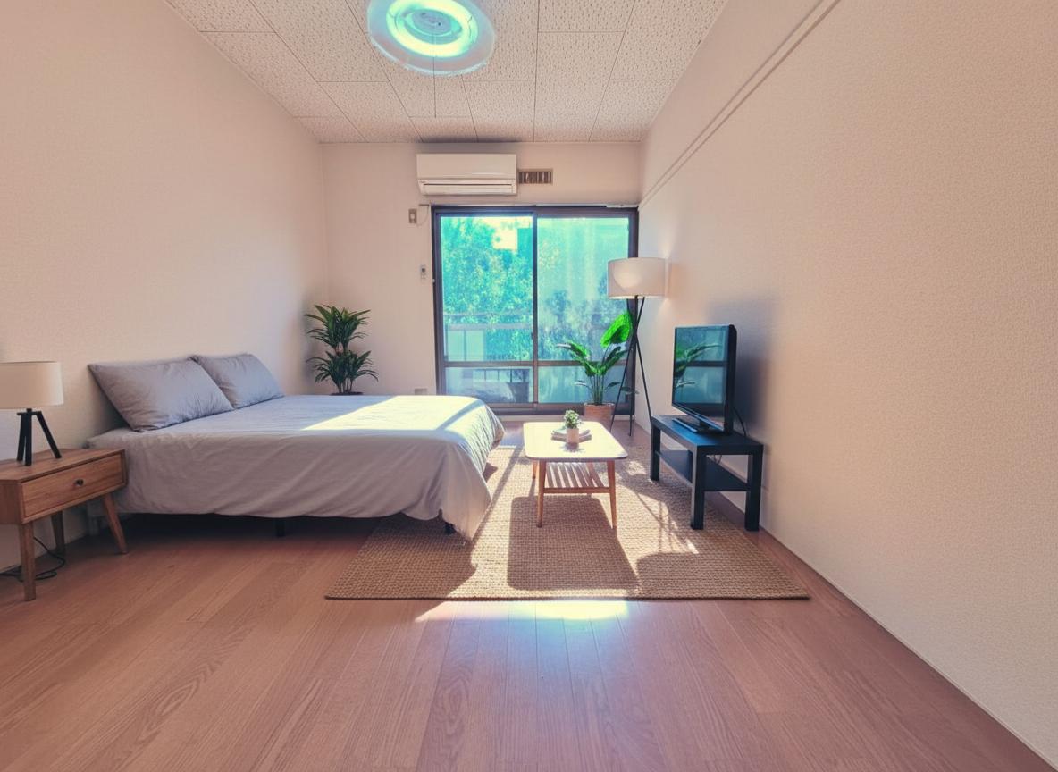 居室・リビング　※CG家具の為実際は家具・家電は付きません。