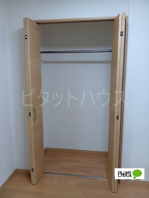 収納　クローゼット！