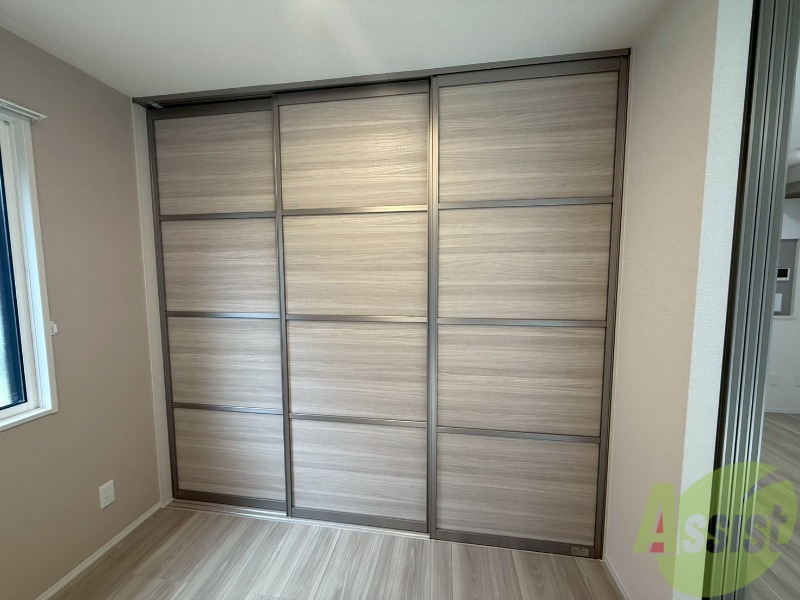 収納　メインの収納箇所はクローゼットです。荷物はコチラにどうぞ。