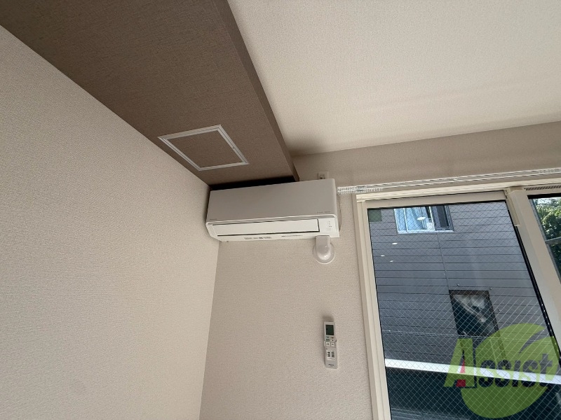 その他設備　エアコンも設置されております。毎日の暮らしが快適になりますね