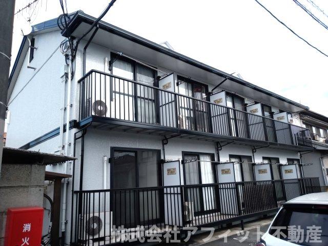 建物外観　セジュールハゴロモ　A棟・軽量鉄骨造