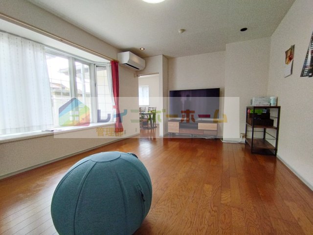 居室・リビング　共用スペースになります。