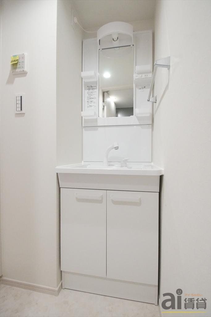 洗面設備　※同施工写真です。