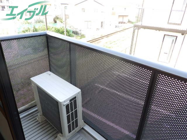 バルコニー　同物件別室写真