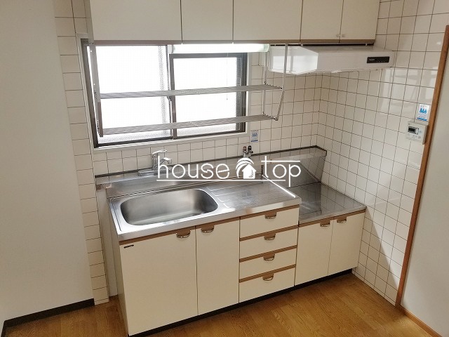 キッチン　2口ガスコンロ設置可能！調理スペースも広いですよ♪