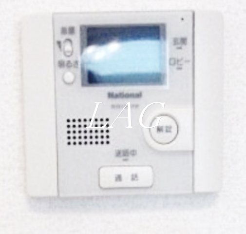 セキュリティ　モニター付インターホンです。