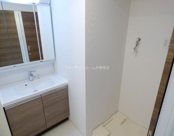 洗面設備　《見学予約受付中》設備充実分譲賃貸マンション！