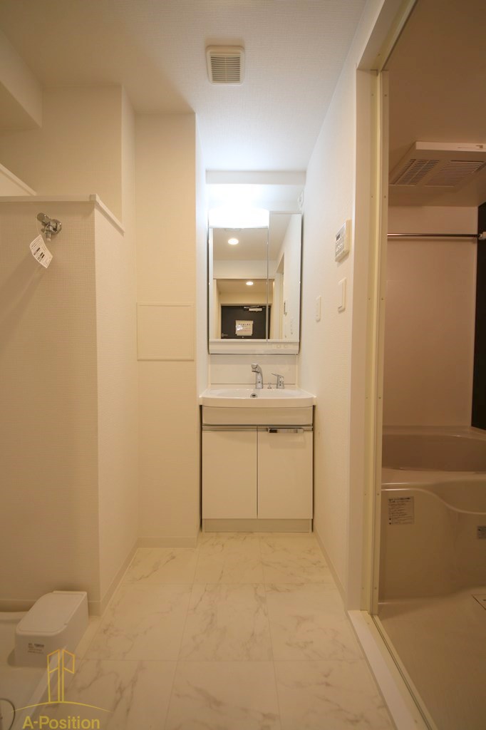 洗面設備　ソルテラス阿波座ウィズ