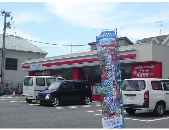 コンビニ　ローソン広島東荒神町店（コンビニ）まで115m