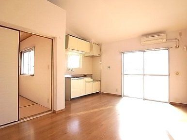 居室・リビング　ガスコンロ設置可能のキッチンです