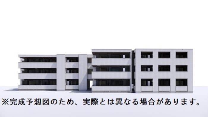 建物外観　2026年2月完成　ヒロ・ブランシェ