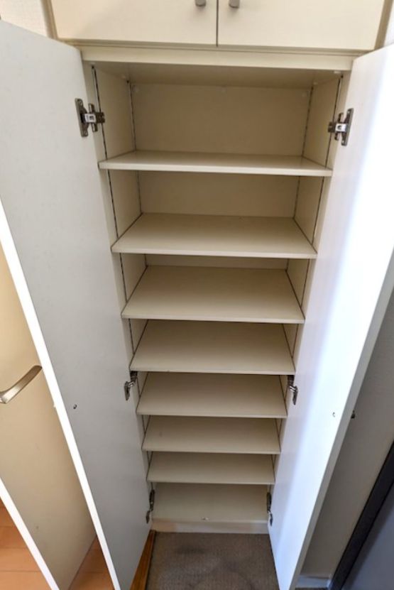 収納　大きなスペースがあり、収納には困りません