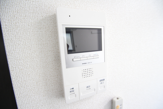 セキュリティ　来客の顔を確認できます