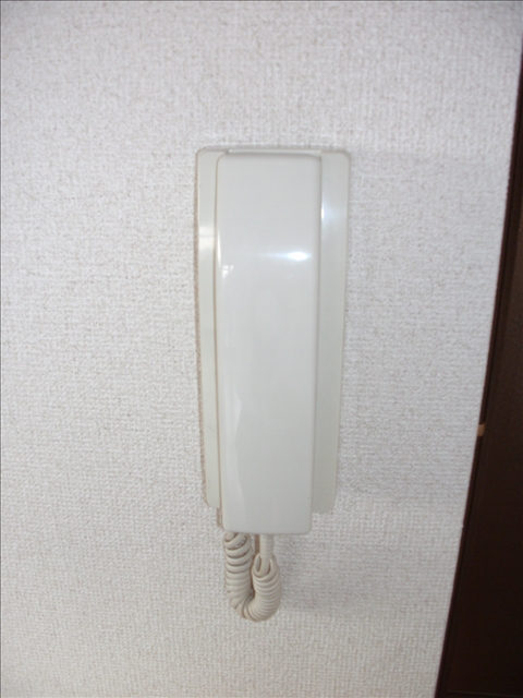 セキュリティ　インターホンです。