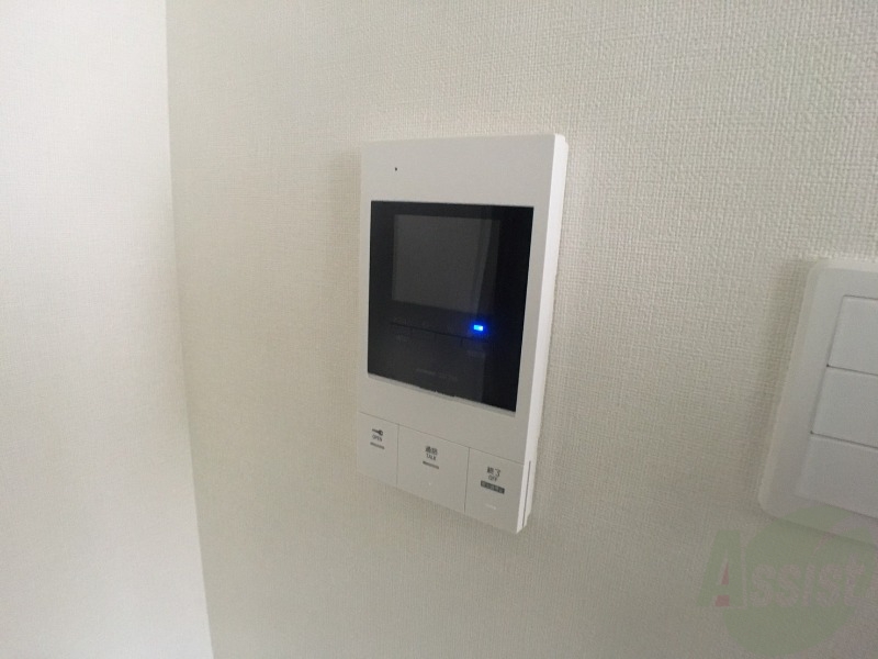 セキュリティ　インターホンは通話ができるので急な訪問があっても安心です。