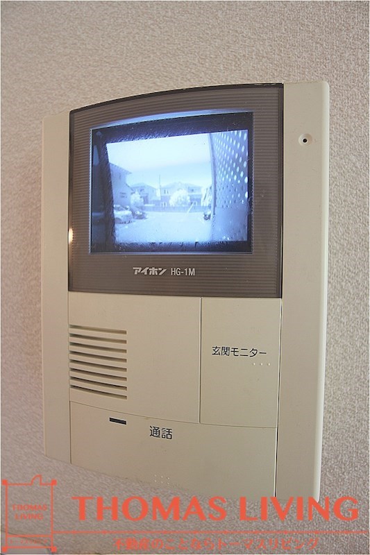 セキュリティ　来客確認が出来るTVモニターホンです。