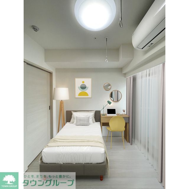 居室・リビング　家具・調度品等はCG加工です。実際の賃貸住居には含まれません